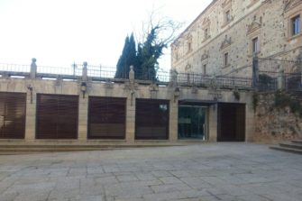 Cafetería “El jardín de Ulloa” en Plaza de San Jorge de Cáceres