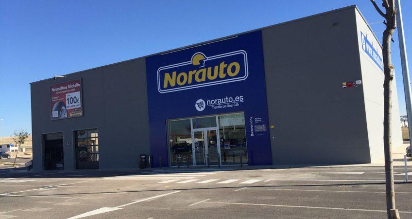Finalización nave comercial Norauto en Badajoz.  