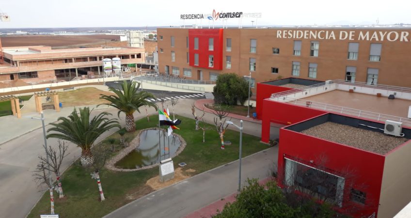 Cruzjara construye la ampliación de la residencia de mayores Cosmer en Almendralejo (Badajoz).  